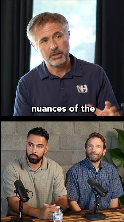 Dr. Boulton with Mr. Clay and Mr. Barajas in a podcast episode