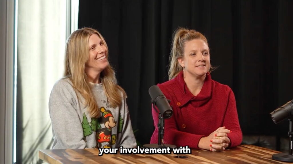Ms. Kingsbury and Ms. Pilon in Dr. Boulton's podcast